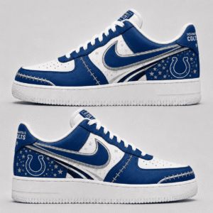 Indianapolis Colts 250 Years Of Freedom AF1 Low Shoes