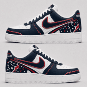 Houston Texans 250 Years Of Freedom AF1 Low Shoes