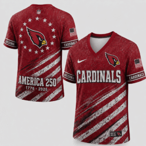 Arizona Cardinals 250 Years Of Freedom Football Jersey