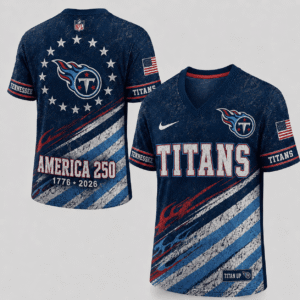 Tennessee Titans 250 Years Of Freedom Football Jersey