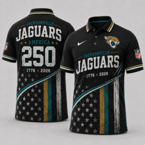 Jacksonville Jaguars 250 Years Of Freedom Polo