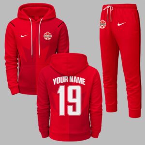 Canada 2026 World Cup Home Hoodie Jogger Set