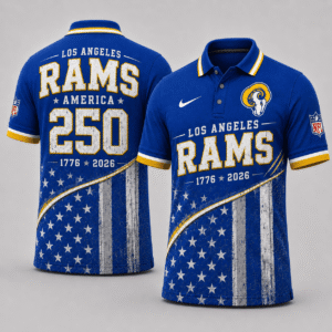 Los Angeles Rams 250 Years Of Freedom Polo