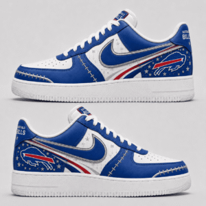 Buffalo Bills 250 Years Of Freedom AF1 Low Shoes