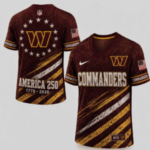 Washington Commanders 250 Years Of Freedom Football Jersey