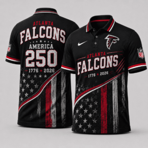 Atlanta Falcons 250 Years Of Freedom Polo