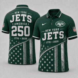 New York Jets 250 Years Of Freedom Polo