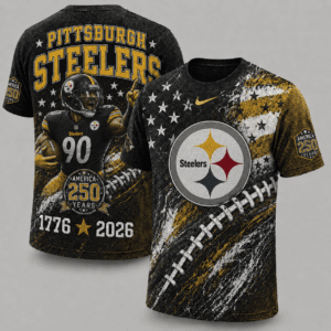 Pittsburgh Steelers 250 Years Of Freedom Exclusive T-shirt