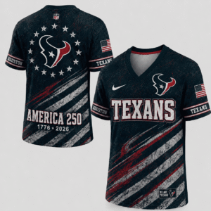 Houston Texans 250 Years Of Freedom Football Jersey