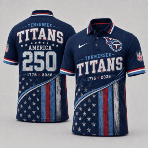 Tennessee Titans 250 Years Of Freedom Polo