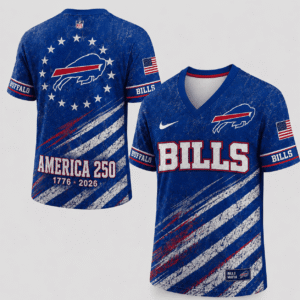 Buffalo Bills 250 Years Of Freedom Football Jersey
