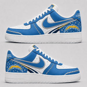 Los Angeles Chargers 250 Years Of Freedom AF1 Low Shoes