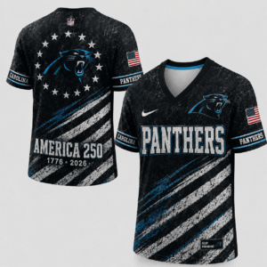 Carolina Panthers 250 Years Of Freedom Football Jersey
