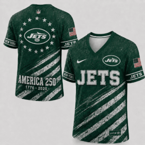 New York Jets 250 Years Of Freedom Football Jersey
