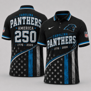 Carolina Panthers 250 Years Of Freedom Polo