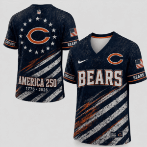 Chicago Bears 250 Years Of Freedom Football Jersey
