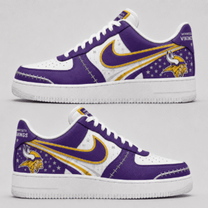 Minnesota Vikings 250 Years Of Freedom AF1 Low Shoes