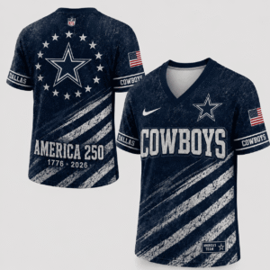 Dallas Cowboys 250 Years Of Freedom Football Jersey