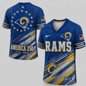 Los Angeles Rams 250 Years Of Freedom Football Jersey