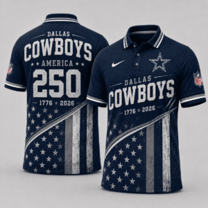 Dallas Cowboys 250 Years Of Freedom Polo