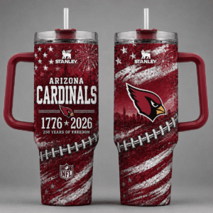 Arizona Cardinals 250 Years Of Freedom 40oz Tumbler