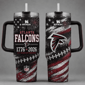 Atlanta Falcons 250 Years Of Freedom 40oz Tumbler