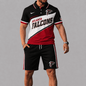 Atlanta Falcons Polo Shirt And Short Set