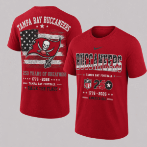 Tampa Bay Buccaneers 250 Years Of Freedom T-shirt