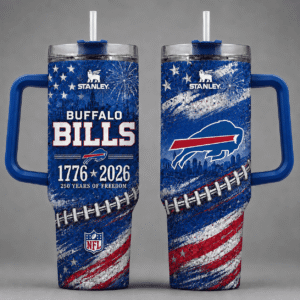 Buffalo Bills 250 Years Of Freedom 40oz Tumbler