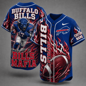Buffalo Bills Mascot Baseball Jerseys 2026 Version