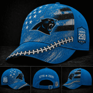 Carolina Panthers 250 Years Of Freedom Football Cap