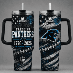 Carolina Panthers 250 Years Of Freedom 40oz Tumbler