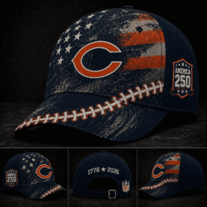 Chicago Bears 250 Years Of Freedom Football Cap
