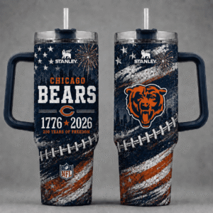 Chicago Bears 250 Years Of Freedom 40oz Tumbler