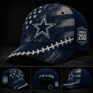 Dallas Cowboys 250 Years Of Freedom Football Cap