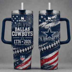 Dallas Cowboys 250 Years Of Freedom 40oz Tumbler
