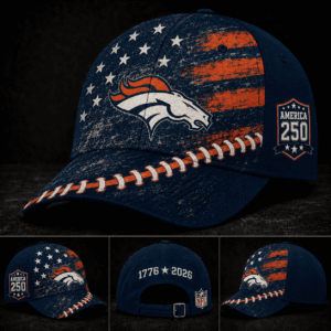 Denver Broncos 250 Years Of Freedom Football Cap