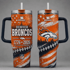 Denver Broncos 250 Years Of Freedom 40oz Tumbler