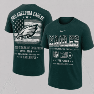 Philadelphia Eagles 250 Years Of Freedom T-shirt