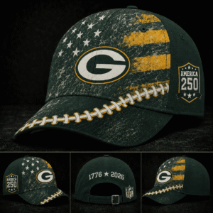 Green Bay Packers 250 Years Of Freedom Football Cap