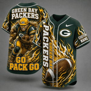 Green Bay Packers Mascot Baseball Jerseys 2026 Version