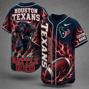 Houston Texans Mascot Baseball Jerseys 2026 Version