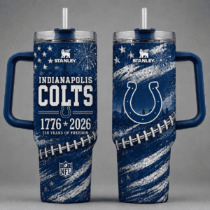 Indianapolis Colts 250 Years Of Freedom 40oz Tumbler