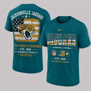 Jacksonville Jaguars 250 Years Of Freedom T-shirt
