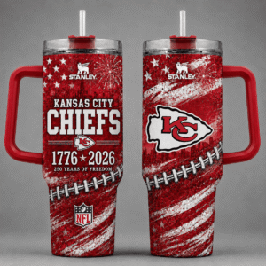 Kansas City Chiefs 250 Years Of Freedom 40oz Tumbler