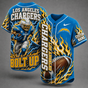 Los Angeles Chargers Mascot Baseball Jerseys 2026 Version