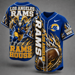 Los Angeles Rams Mascot Baseball Jerseys 2026 Version