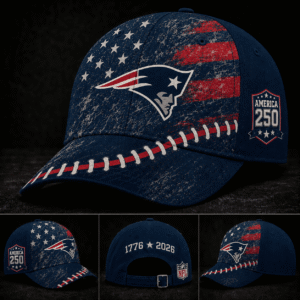 New England Patriots 250 Years Of Freedom Football Cap