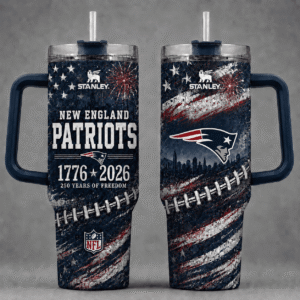 New England Patriots 250 Years Of Freedom 40oz Tumbler
