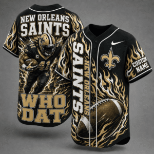 New Orleans Saints Mascot Baseball Jerseys 2026 Version